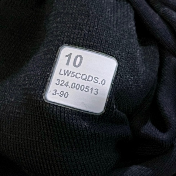 Lululemon Wunder Train High-Rise Tight 25” Black Size 10 - Picture 2 of 3